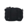 Universal horizontal cargo pouch - black