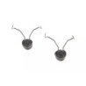 Set of 2 FARA OTH Hearing Protector Mounts - Black