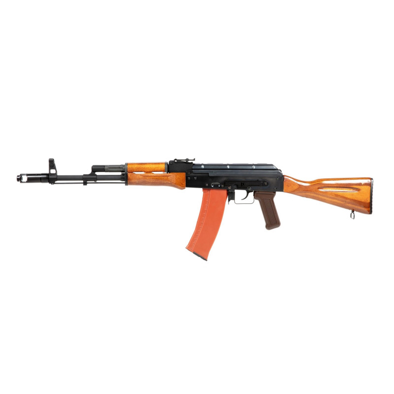 AK74 GBBR Real Wood Carbine Replica - Open Bolt