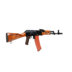 AK74 GBBR Real Wood Carbine Replica - Open Bolt