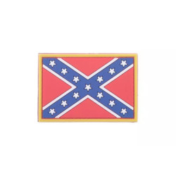 Confederate Rebel - 3D Patch - Full Color