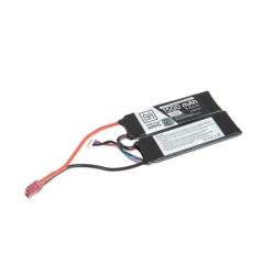 LiPo 7,4V 1500mAh 20/40C Battery - Butterfly Configuration - T-Connect (Deans)