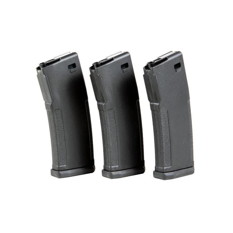 Set of 3 Adjustable Capacity 30/120 BB PTS EPM M4 Magazines