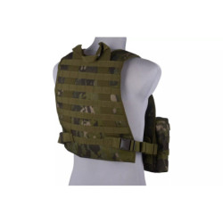 MBSS Plate Carrier Tactical Vest - MC Tropic