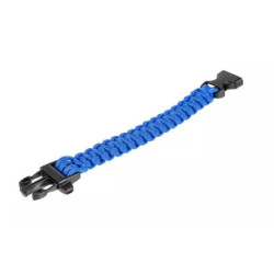 Survival Bracelet (Fastex) - Blue