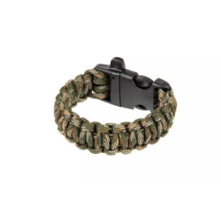 Survival Bracelet (Fastex) - Camo