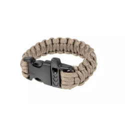Survival Bracelet (Fastex) - Grey