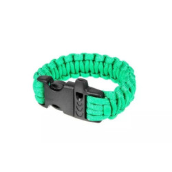 Survival Bracelet (Fastex) - Green
