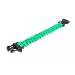 Survival Bracelet (Fastex) - Green