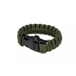 Survival Bracelet (Fastex) - Olive Drab