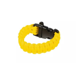 Survival Bracelet (Fastex) - Yellow