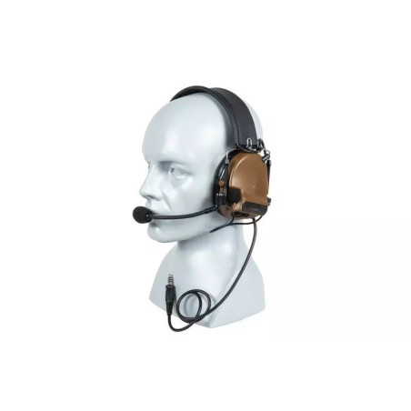 Com III Headset - Coyote Brown