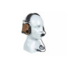 Com III Headset - Coyote Brown