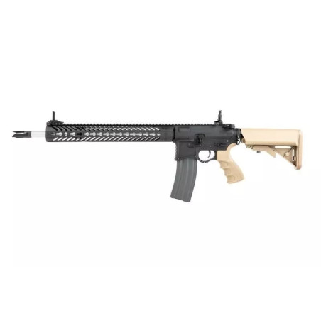 AR15 SBR8 SP223 Carbine Replica - black/tan