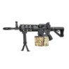 CM16 LMG Machine Gun Replica - black