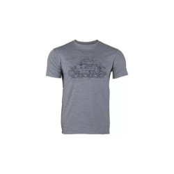 Military Culture T-Shirt - Type C - Compet Grey