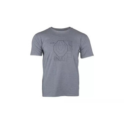 Military Culture T-Shirt - Type D - Compet Grey