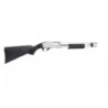 M870 Police Extended Version Shotgun Replica - Silver