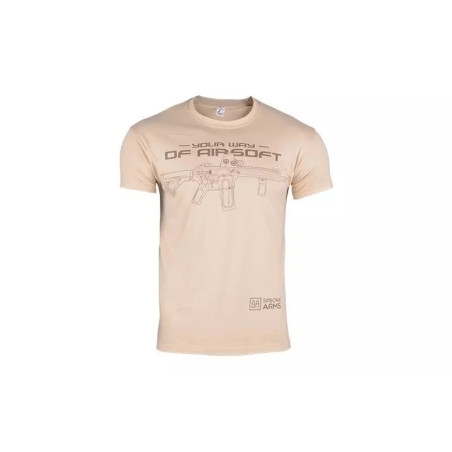 Specna Arms Shirt - Your Way of Airsoft 02 - Tan