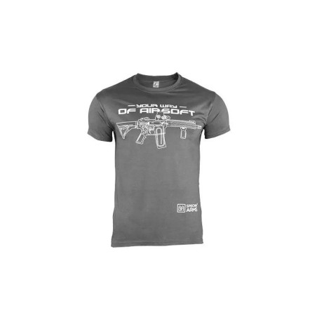 Specna Arms Shirt - Your Way of Airsoft 02 - Grey/White