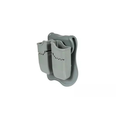 Beretta double magazine pouch - grey