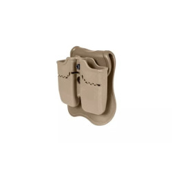 1911 double magazine pouch - Tan