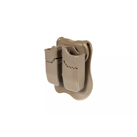 P226 double magazine pouch - Tan