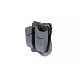 Glock double magazine pouch - black