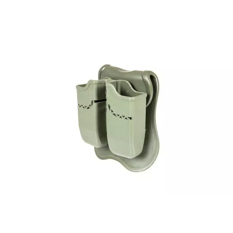 Glock double magazine pouch - olive