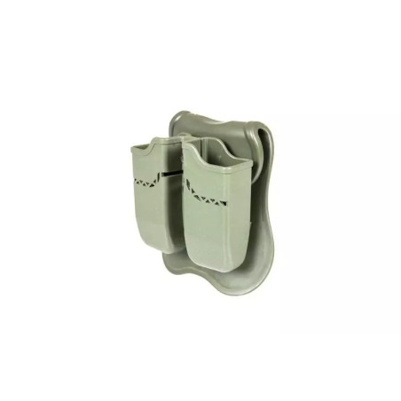 Glock double magazine pouch - olive