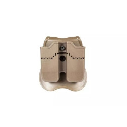 Glock double magazine pouch - Tan