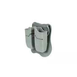 Glock double magazine pouch - grey