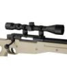 Warrior I Sniper Rifle Replica (with bipod and scope) - Tan