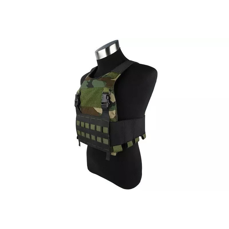 FCSK Plate Carrier Vest – Woodland