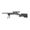 SA-S02 CORE™ Sniper Rifle Replica with Scope and Bipod - Black