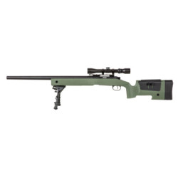 SA-S02 CORE™ Sniper Rifle Replica with Scope and Bipod - Olive Drab