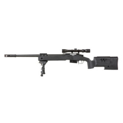 SA-S03 CORE™ Sniper Rifle Replica with Scope and Bipod - Black