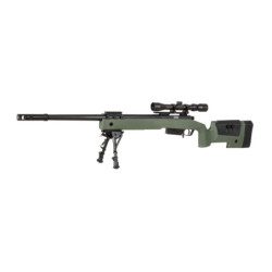 SA-S03 CORE™ Sniper Rifle Replica with Scope and Bipod - Olive Drab