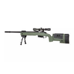 SA-S03 CORE™ Sniper Rifle Replica with Scope and Bipod - Olive Drab