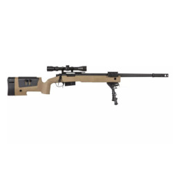 SA-S03 CORE™ Sniper Rifle Replica with Scope and Bipod - Tan