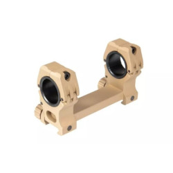 25.4-30mm M10 QD-L 1 Scope Mount with Level - Dark Earth