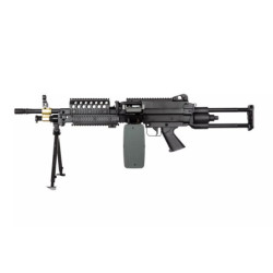 M249 SPW Machinegun Replica - Black