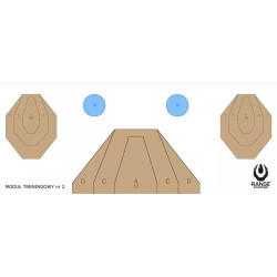 Drill-2 Shooting Targets - 50 Pcs