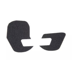 Hook&Loop hearing protectors stickers - black