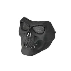 Skull Style face mask - black