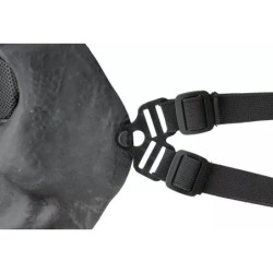 Skull Style face mask - black