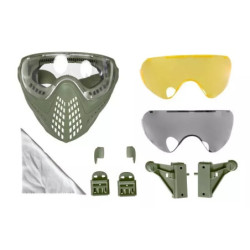 Navigator mask with goggles - olive