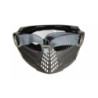 Navigator mask with goggles - grey