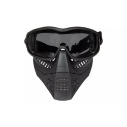 ANT mask with goggles - black