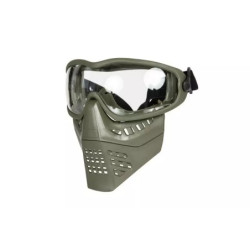 ANT mask with goggles - olive